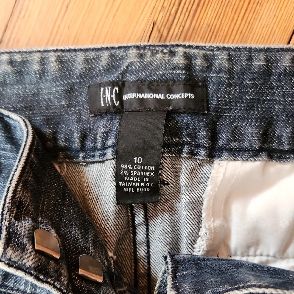 Inc. Blue Flare Jeans - Picture 2 of 3